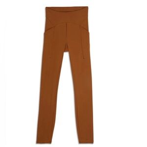 Power Thru High-Rise Tight in Copper Brown